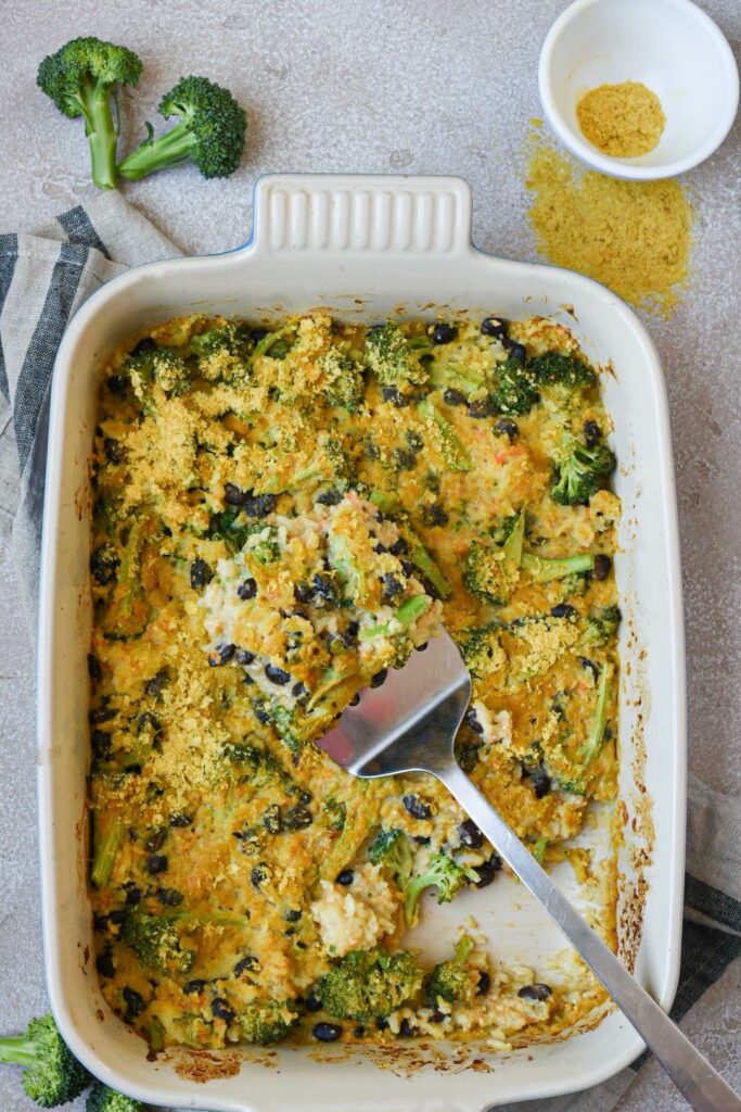healthy broccoli bake