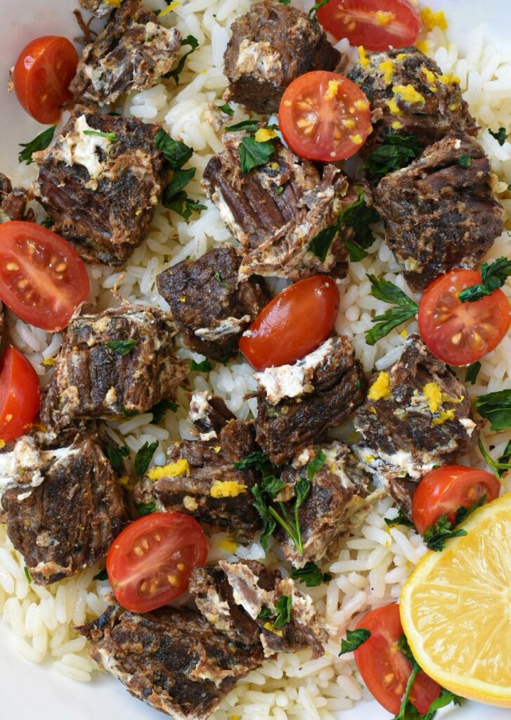 what to serve with steak bites