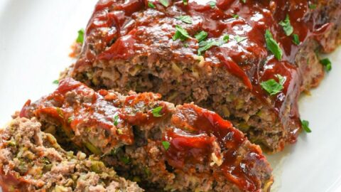 Healthy Meatloaf (Beef and Turkey) - Spend With Pennies