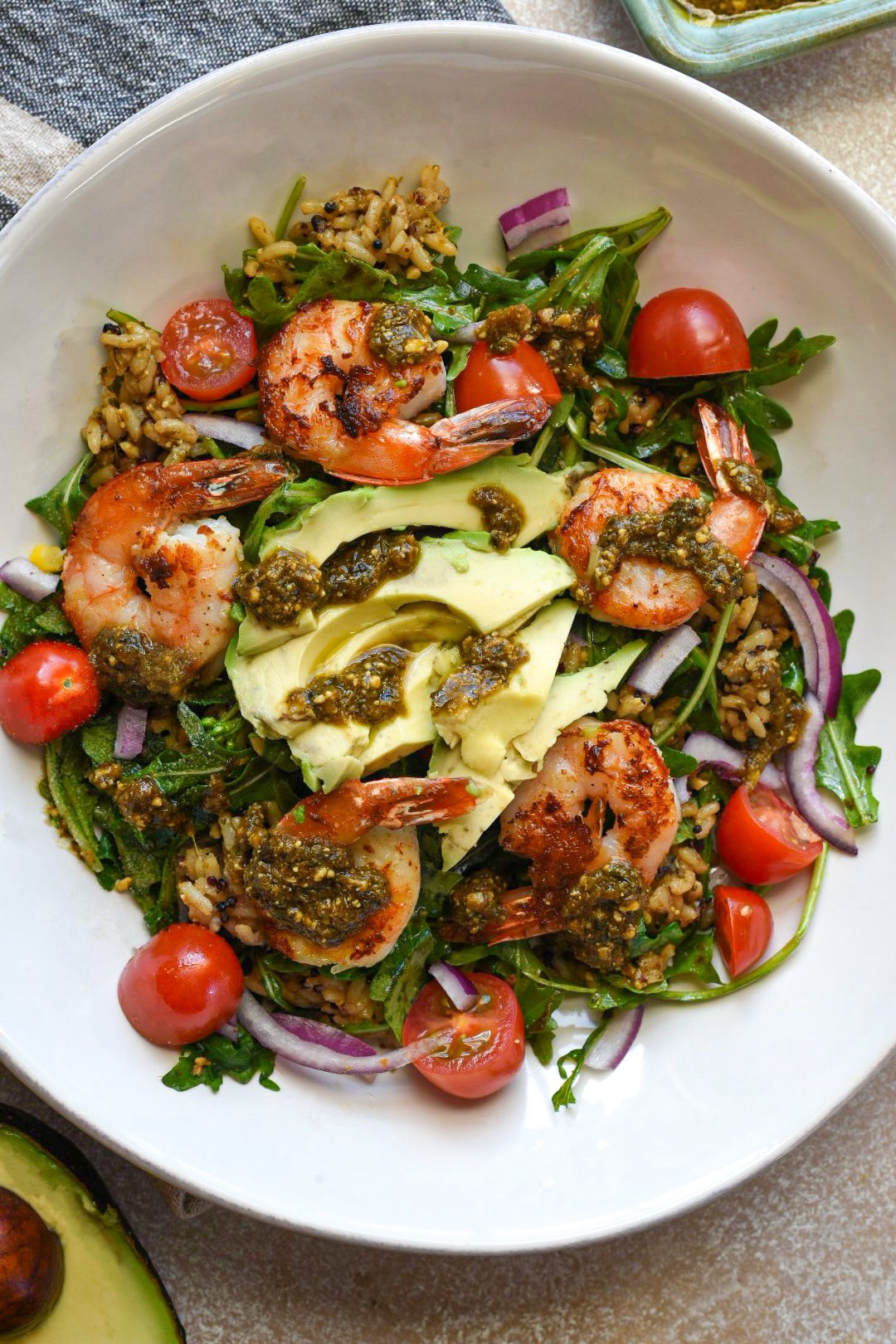 Shrimp and Quinoa Buddha Bowl - Recipe Hippie